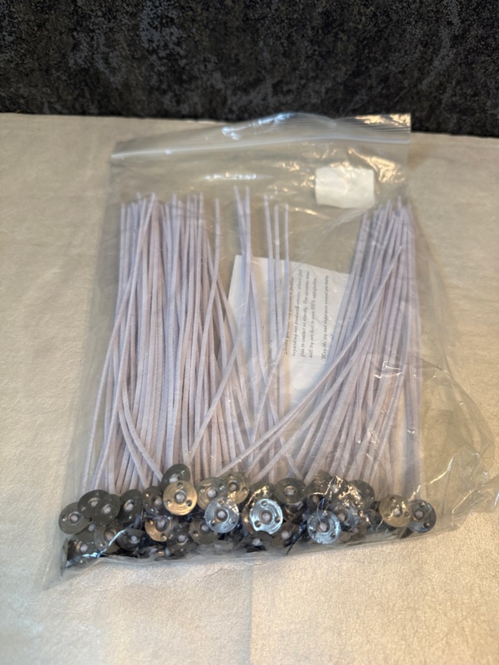 100 pcs. Candle wicks - for soy beeswax candles